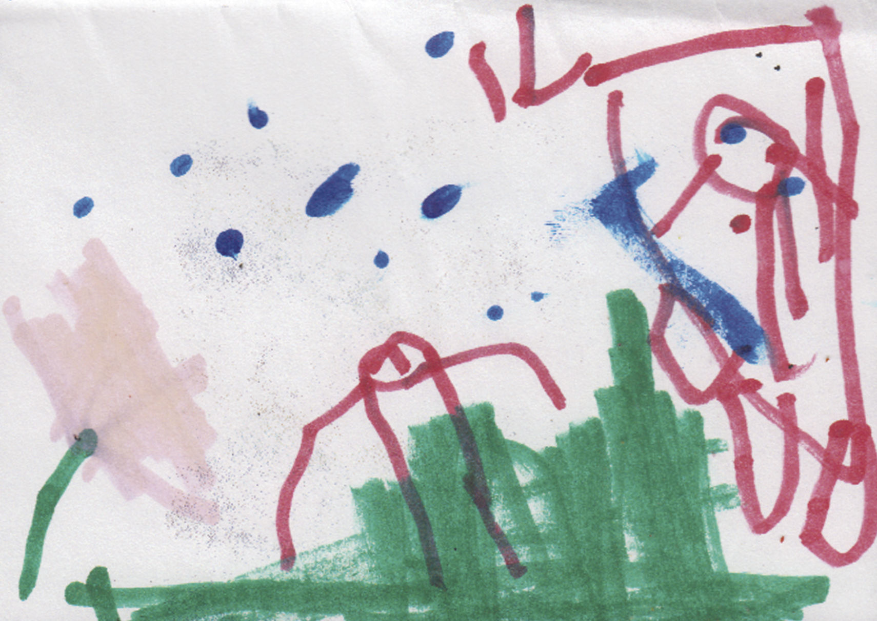Kids' weather drawings: Aug 31